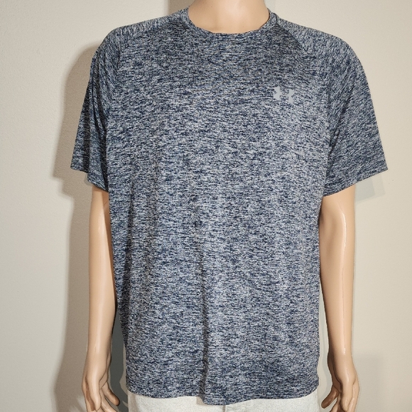 Under Armour Men's Gray Heather Tee - Picture 1 of 6